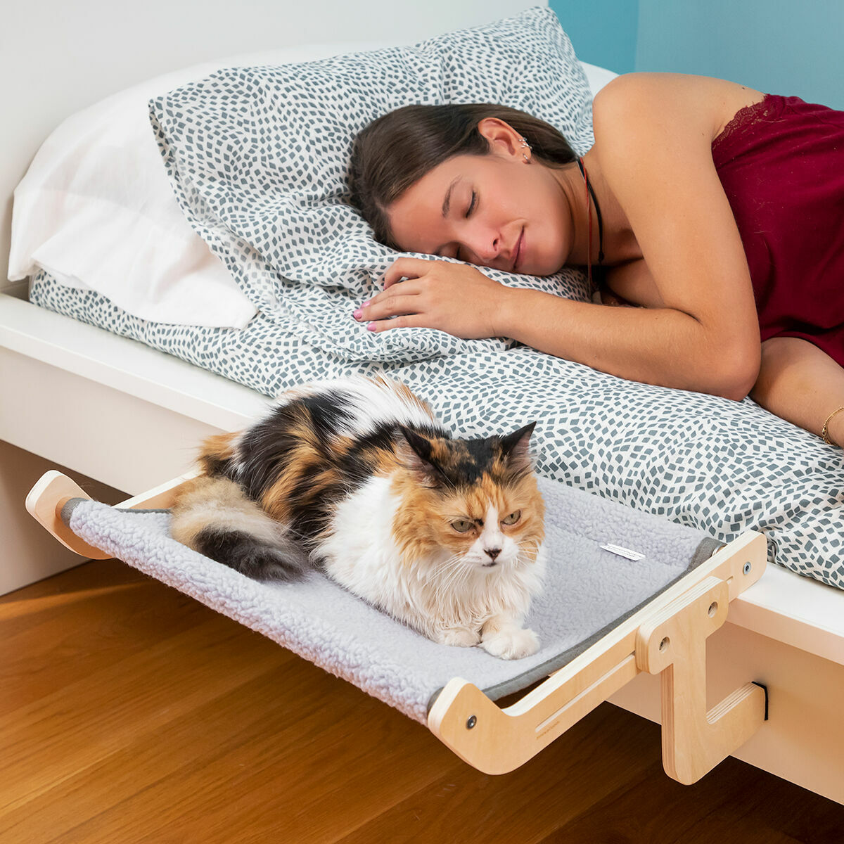 Hangend Kattenhangmat — Hamacat