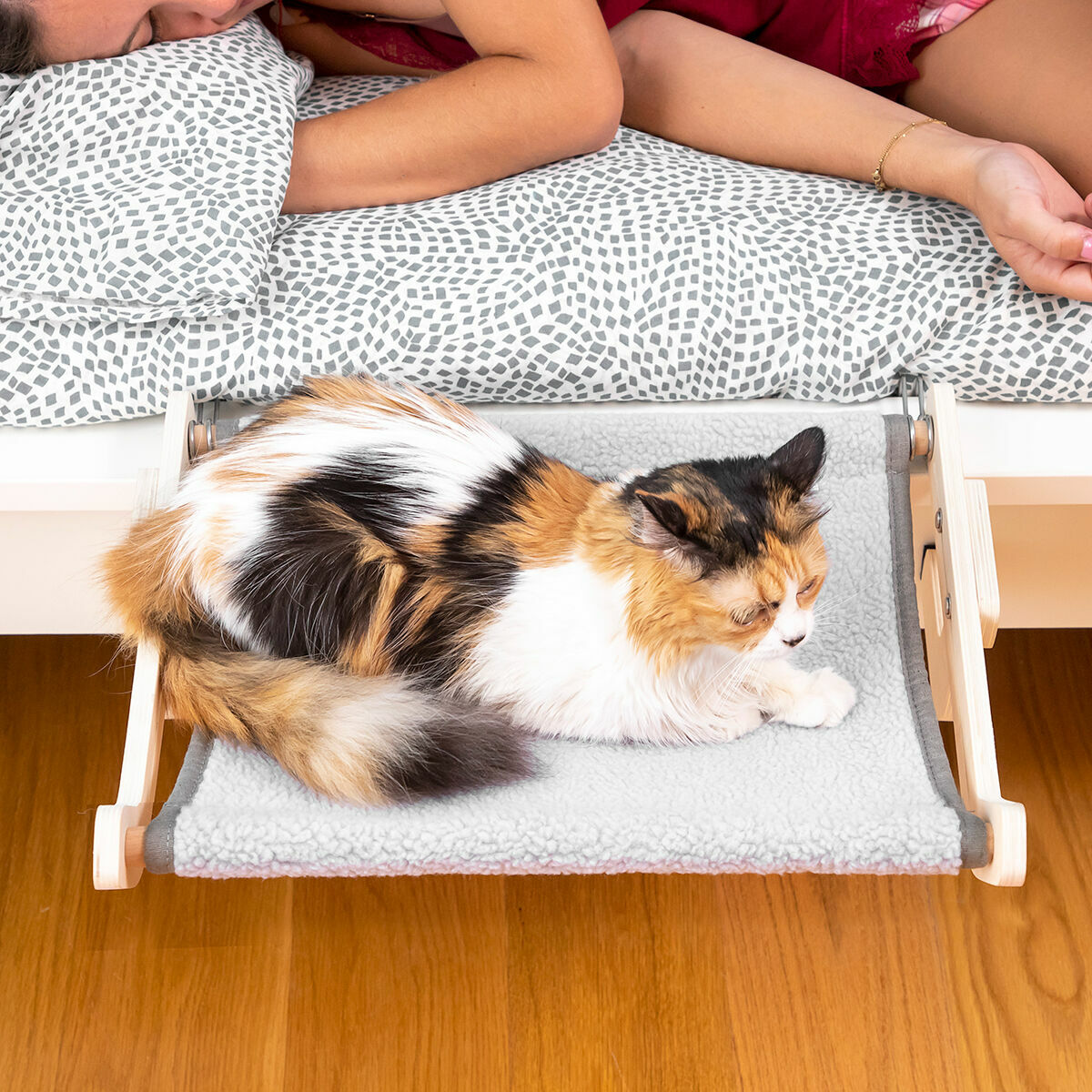 Hangend Kattenhangmat — Hamacat