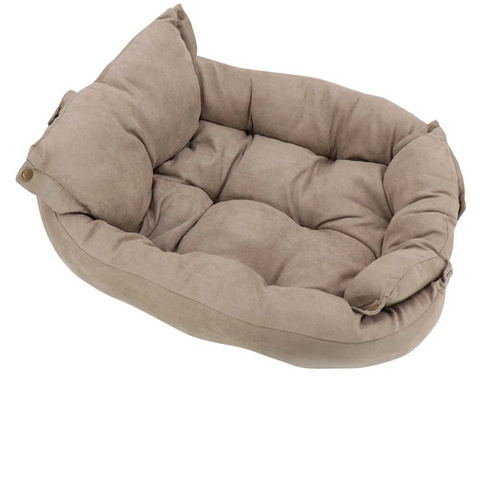 3-in-1 Converteerbaar Huisdierbed — Nest, Mat of Slaapbank
