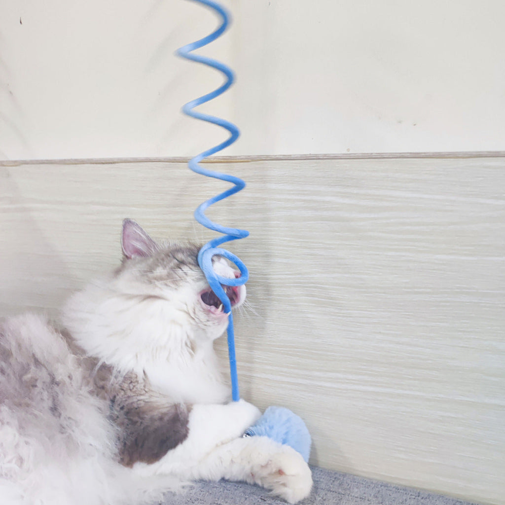 Speelbal met Veer voor Katten