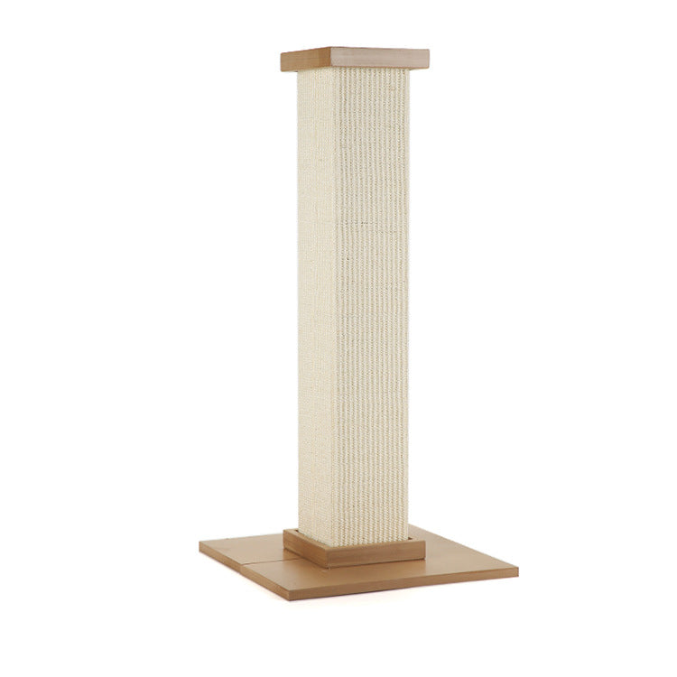 Krabpaal Zuil met Sisal — Romeinse Stijl