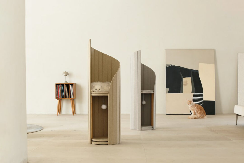 Time Tower — Moderne Kattentoren met Krabpaal