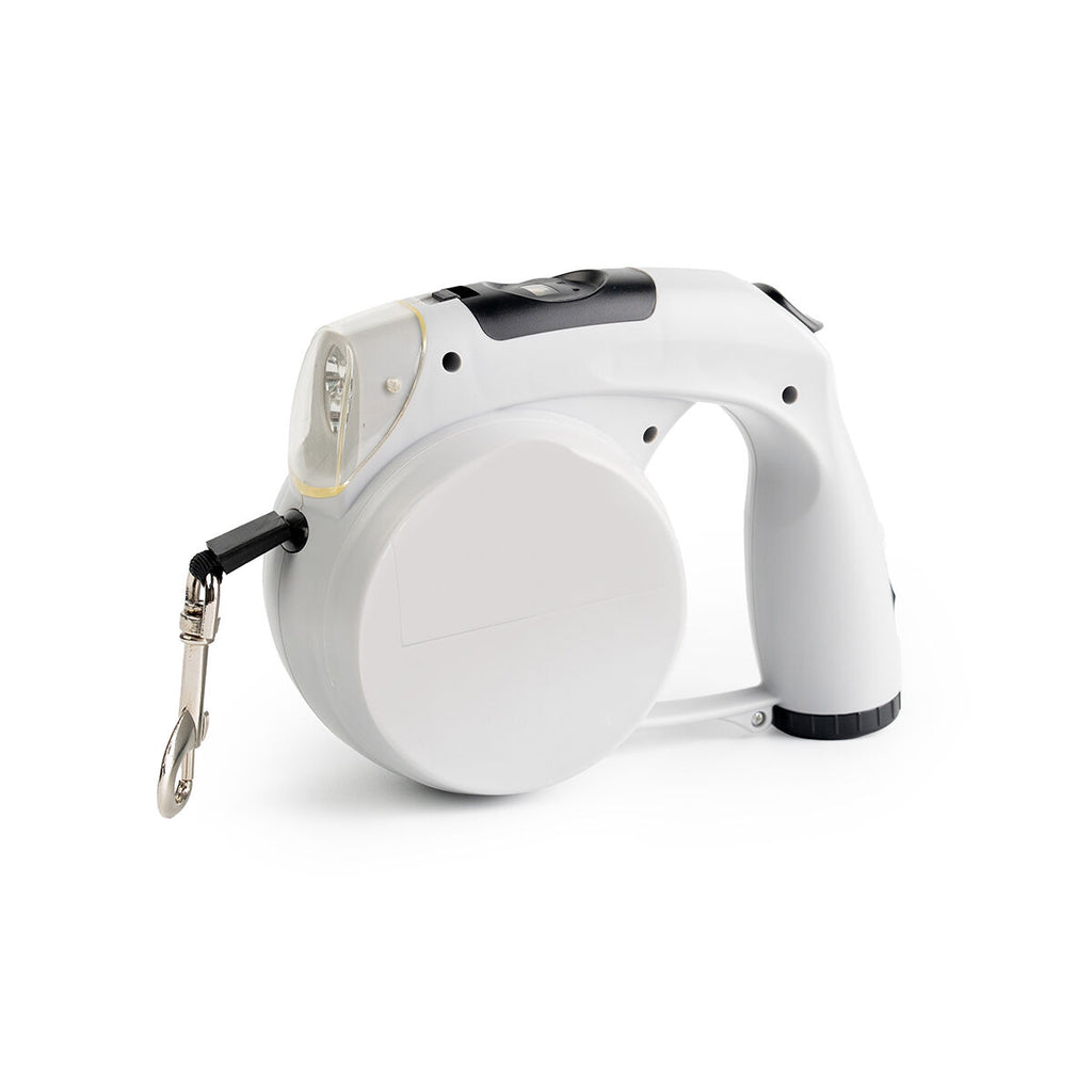6-in-1 Intrekbare Hondenriem met LED en Opbergruimte